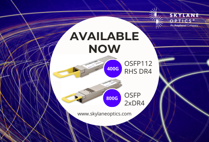 400G OSFP112-RHS DR4 & 800g OSFP 2xDR4